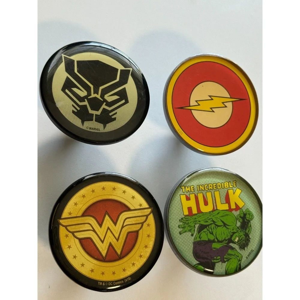 Marvel DC Comics Wonder Woman Black Panther Flash Hulk 2